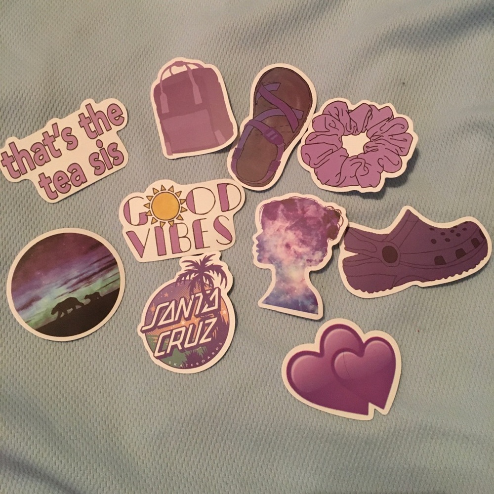 VSCO Stickers. 10 pack